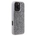 Чехол-накладка для Apple iPhone 16 Pro россыпь кристаллов (серебяный) - PC071 POSH SHINE