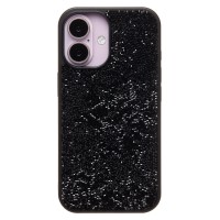 Чехол-накладка для Apple iPhone 16 россыпь кристаллов (черный) - PC071 POSH SHINE Чехол-накладка для Apple iPhone 16 россыпь кристаллов (черный) - PC071 POSH SHINE