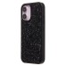 Чехол-накладка для Apple iPhone 16 россыпь кристаллов (черный) - PC071 POSH SHINE Чехол-накладка для Apple iPhone 16 россыпь кристаллов (черный) - PC071 POSH SHINE