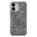 Чехол-накладка для Apple iPhone 16 россыпь кристаллов (серебяный) - PC071 POSH SHINE
