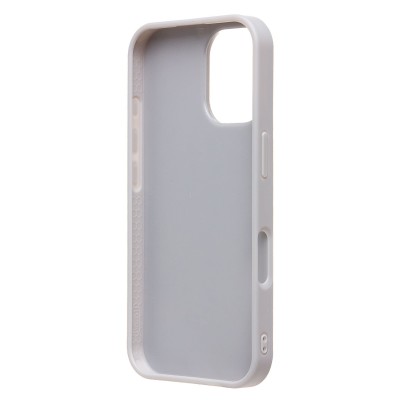 Чехол-накладка для Apple iPhone 16 россыпь кристаллов (серебяный) - PC071 POSH SHINE