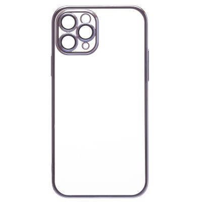 Чехол-накладка для Apple iPhone 11 Pro (синий) - PC073 с закрытой камерой