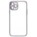 Чехол-накладка для Apple iPhone 11 Pro (синий) - PC073 с закрытой камерой