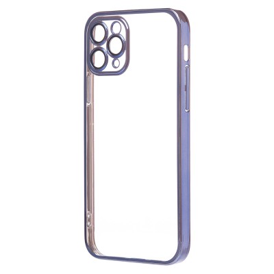 Чехол-накладка для Apple iPhone 11 Pro (синий) - PC073 с закрытой камерой