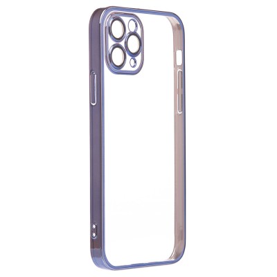 Чехол-накладка для Apple iPhone 11 Pro (синий) - PC073 с закрытой камерой