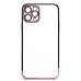 Чехол-накладка для Apple iPhone 11 Pro (розовое золото) - PC073 с закрытой камерой