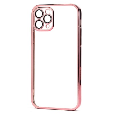Чехол-накладка для Apple iPhone 11 Pro (розовое золото) - PC073 с закрытой камерой