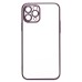 Чехол-накладка для Apple iPhone 11 Pro (фиолетовый) - PC073 с закрытой камерой