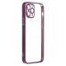Чехол-накладка для Apple iPhone 11 Pro (фиолетовый) - PC073 с закрытой камерой