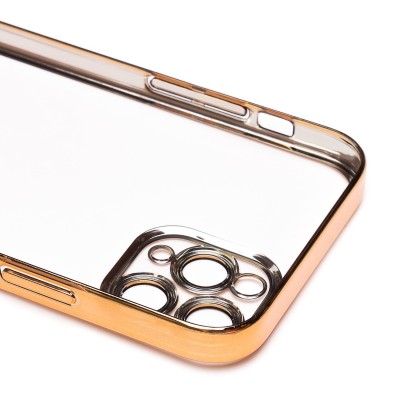 Чехол-накладка для Apple iPhone 11 Pro (желтый) - PC073 с закрытой камерой