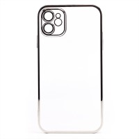 Чехол-накладка для Apple iPhone 11 (серебяный) - PC073 с закрытой камерой