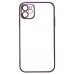 Чехол-накладка для Apple iPhone 11 (фиолетовый) - PC073 с закрытой камерой