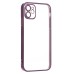 Чехол-накладка для Apple iPhone 11 (фиолетовый) - PC073 с закрытой камерой