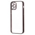 Чехол-накладка для Apple iPhone 12 Pro Max (черный) - PC073 с закрытой камерой