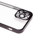 Чехол-накладка для Apple iPhone 12 Pro Max (черный) - PC073 с закрытой камерой