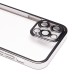 Чехол-накладка для Apple iPhone 12 Pro Max (серебяный) - PC073 с закрытой камерой