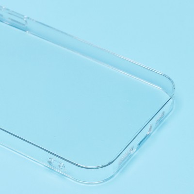 Чехол-накладка для Apple iPhone 12 Pro Max (прозрачный) - PC073 с закрытой камерой