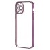 Чехол-накладка для Apple iPhone 12 Pro Max (фиолетовый) - PC073 с закрытой камерой