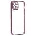 Чехол-накладка для Apple iPhone 12 Pro Max (фиолетовый) - PC073 с закрытой камерой