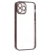 Чехол-накладка для Apple iPhone 12 Pro (черный) - PC073 с закрытой камерой