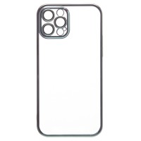 Чехол-накладка для Apple iPhone 12 Pro (зеленый) - PC073 с закрытой камерой