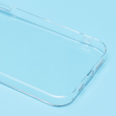 Чехол-накладка для Apple iPhone 12 Pro (прозрачный) - PC073 с закрытой камерой