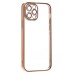 Чехол-накладка для Apple iPhone 12 Pro (желтый) - PC073 с закрытой камерой
