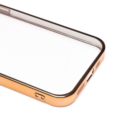 Чехол-накладка для Apple iPhone 12 Pro (желтый) - PC073 с закрытой камерой