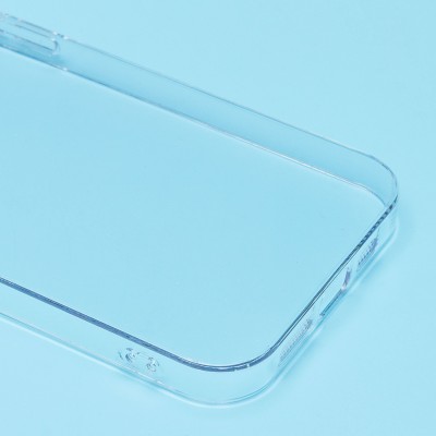 Чехол-накладка для Apple iPhone 12 (прозрачный) - PC073 с закрытой камерой