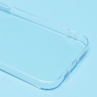 Чехол-накладка для Apple iPhone 12 (прозрачный) - PC073 с закрытой камерой