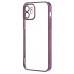 Чехол-накладка для Apple iPhone 12 (фиолетовый) - PC073 с закрытой камерой