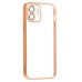 Чехол-накладка для Apple iPhone 12 (желтый) - PC073 с закрытой камерой