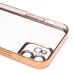 Чехол-накладка для Apple iPhone 12 (желтый) - PC073 с закрытой камерой
