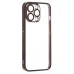 Чехол-накладка для Apple iPhone 13 Pro (черный) - PC073 с закрытой камерой