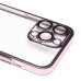 Чехол-накладка для Apple iPhone 13 Pro (розовое золото) - PC073 с закрытой камерой