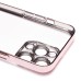Чехол-накладка для Apple iPhone 13 Pro (розовое золото) - PC073 с закрытой камерой