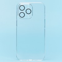 Чехол-накладка для Apple iPhone 13 Pro (прозрачный) - PC073 с закрытой камерой Чехол-накладка для Apple iPhone 13 Pro (прозрачный) - PC073 с закрытой камерой