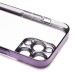 Чехол-накладка для Apple iPhone 13 Pro (фиолетовый) - PC073 с закрытой камерой