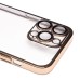 Чехол-накладка для Apple iPhone 13 Pro (желтый) - PC073 с закрытой камерой