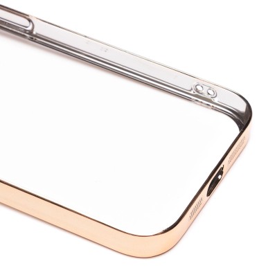Чехол-накладка для Apple iPhone 13 Pro (желтый) - PC073 с закрытой камерой