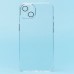 Чехол-накладка для Apple iPhone 13 (прозрачный) - PC073 с закрытой камерой