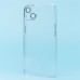 Чехол-накладка для Apple iPhone 13 (прозрачный) - PC073 с закрытой камерой