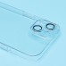 Чехол-накладка для Apple iPhone 13 (прозрачный) - PC073 с закрытой камерой