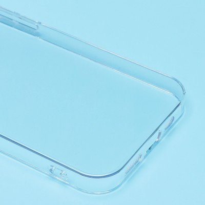Чехол-накладка для Apple iPhone 13 (прозрачный) - PC073 с закрытой камерой