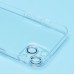 Чехол-накладка для Apple iPhone 13 (прозрачный) - PC073 с закрытой камерой