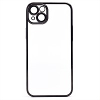 Чехол-накладка для Apple iPhone 14 Plus (черный) - PC073 с закрытой камерой