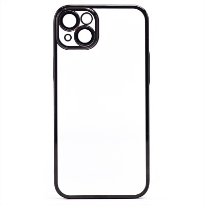 Чехол-накладка для Apple iPhone 14 Plus (черный) - PC073 с закрытой камерой
