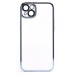 Чехол-накладка для Apple iPhone 14 Plus (синий) - PC073 с закрытой камерой