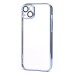 Чехол-накладка для Apple iPhone 14 Plus (синий) - PC073 с закрытой камерой