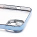 Чехол-накладка для Apple iPhone 14 Plus (синий) - PC073 с закрытой камерой